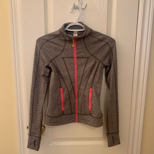 Grey ivivva zip up jacket